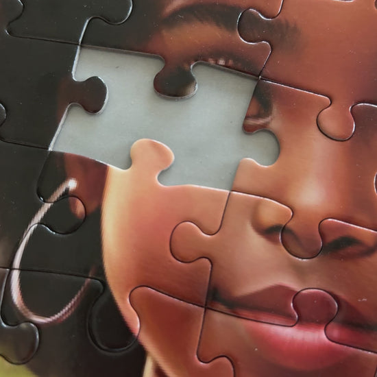 B.G.M Black Girl Magic kids puzzle video